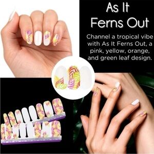 Color Street As It Ferns Out Nail Polish Strips. New in package.